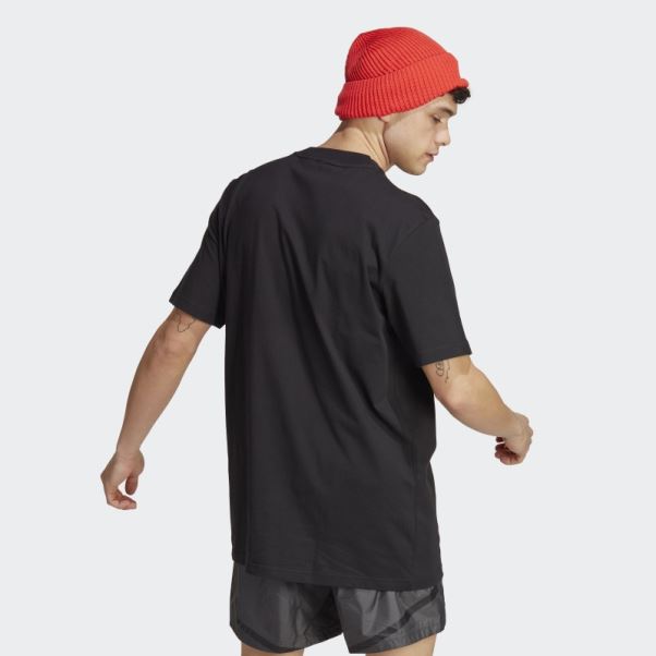 T-shirt Adidas Future Icons Badge Of Sport Noir