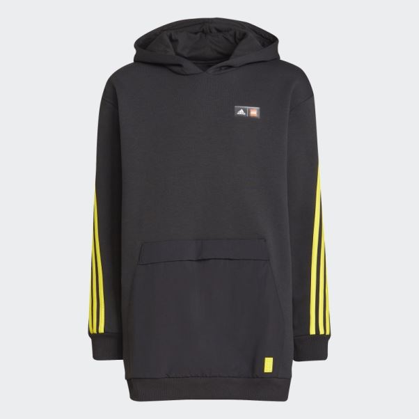 Sweat à Capuche Adidas X Classic Lego Noir