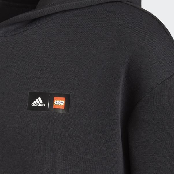 Sweat à Capuche Adidas X Classic Lego Noir