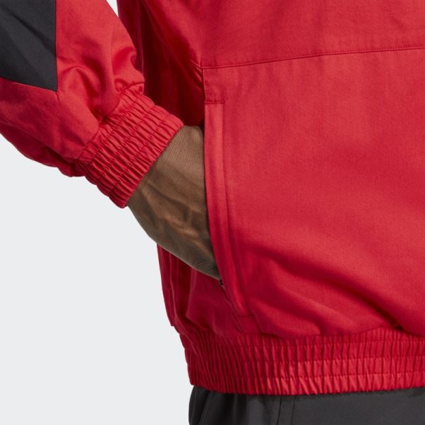 Adidas Mufc Manchester United Icon Haut Rouge