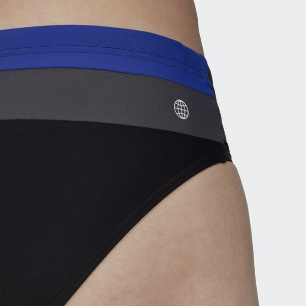 Maillot De Bain Color Block Noir Adidas