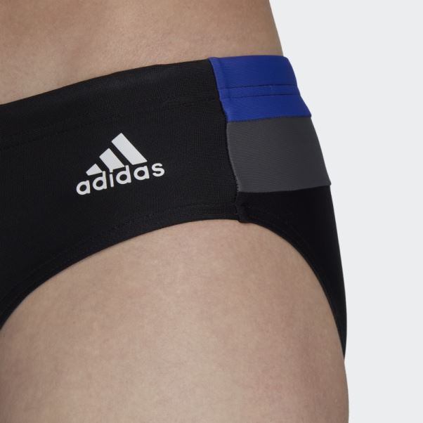 Maillot De Bain Color Block Noir Adidas