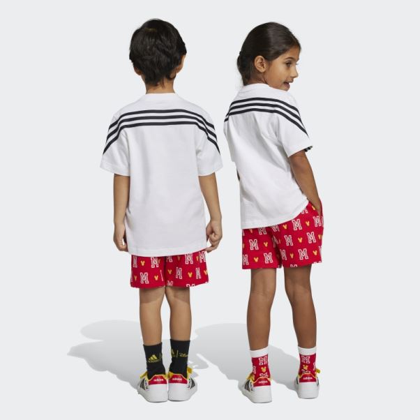 T-shirt Adidas X Disney Mickey Mouse Blanc Chaud