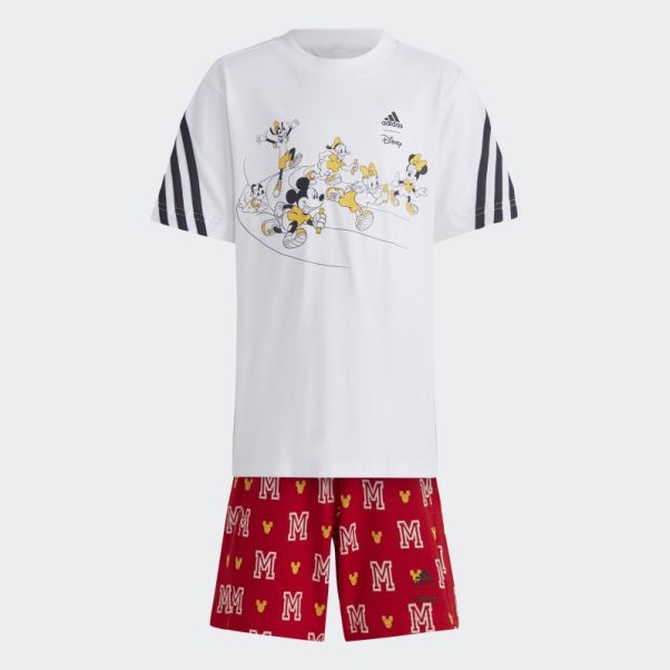T-shirt Adidas X Disney Mickey Mouse Blanc Chaud