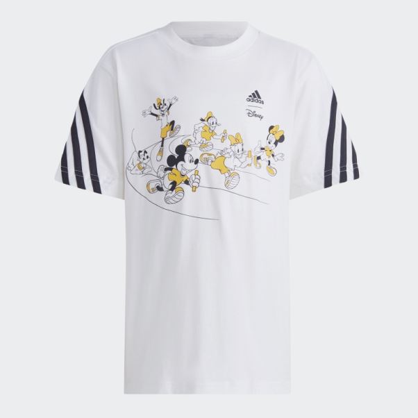 T-shirt Adidas X Disney Mickey Mouse Blanc Chaud