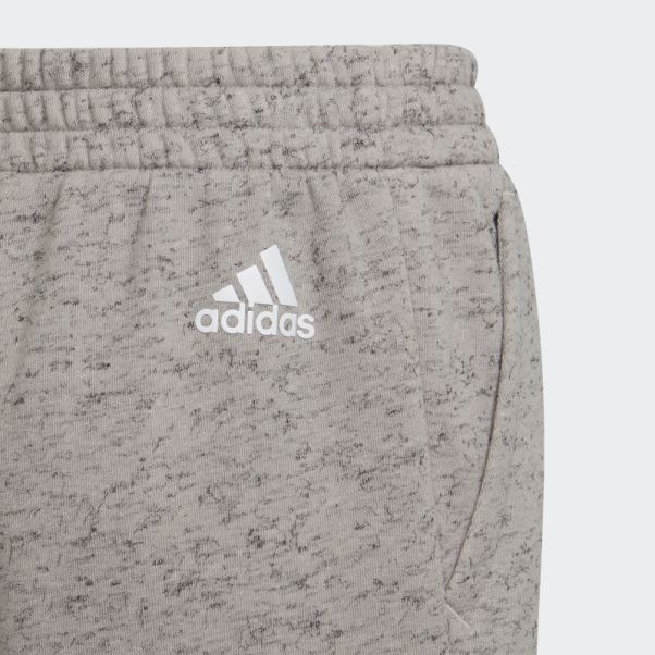Adidas Mgh Pantalon De Jogging Futur Icone 3 Bandes Gris Uni