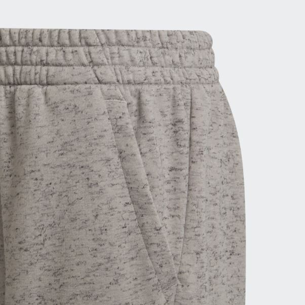 Adidas Mgh Pantalon De Jogging Futur Icone 3 Bandes Gris Uni