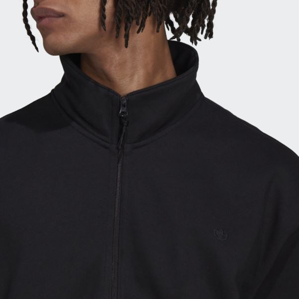 Sweat Mi-zip Adicolor Contempo Noir Adidas