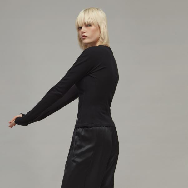 Y-3 Haut Ajusté à Manches Longues Adidas
