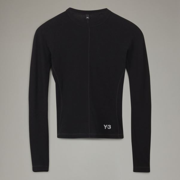 Y-3 Haut Ajusté à Manches Longues Adidas