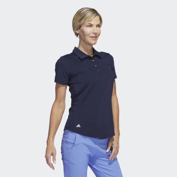 Bleu Marine Adidas Ultimate365 Solide Polo Mode