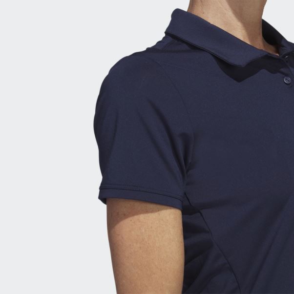 Bleu Marine Adidas Ultimate365 Solide Polo Mode