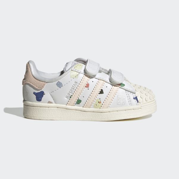 Adidas Superstar X Lego Blanc