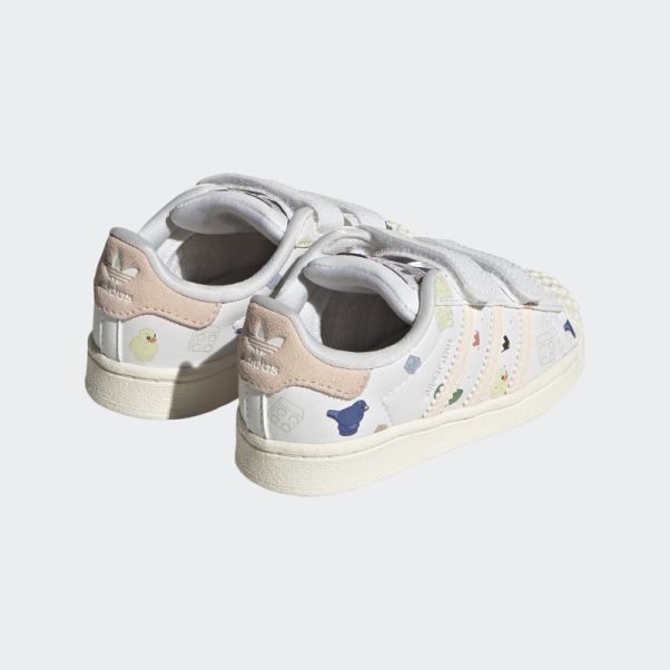 Adidas Superstar X Lego Blanc