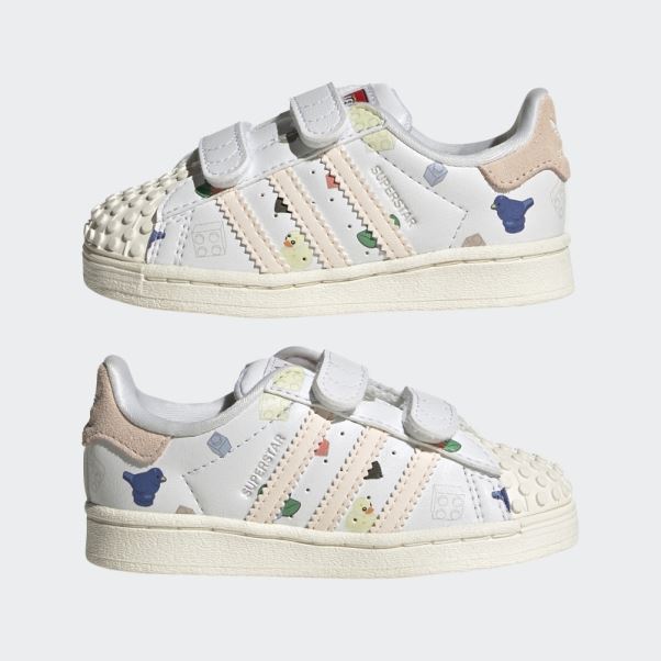 Adidas Superstar X Lego Blanc