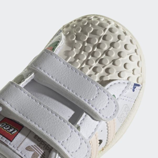Adidas Superstar X Lego Blanc