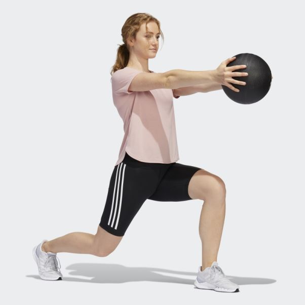 Optime Trainicons 3-stripes Bike Short Leggings Adidas Noir