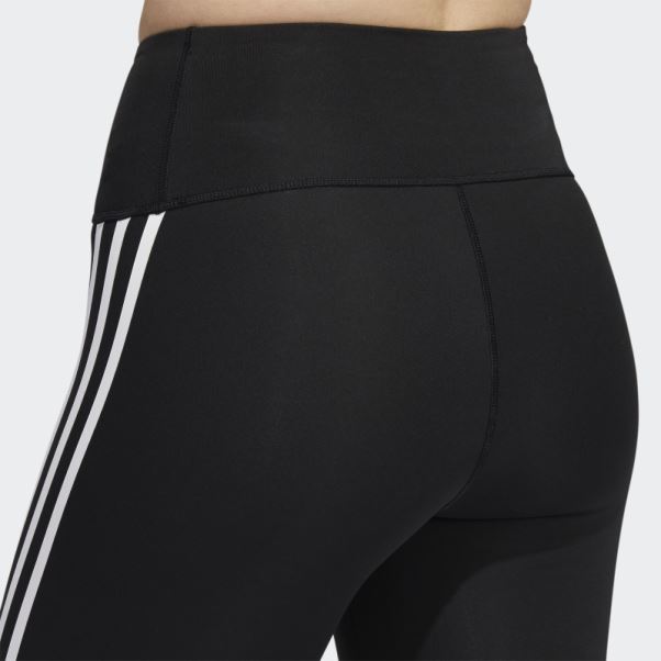 Optime Trainicons 3-stripes Bike Short Leggings Adidas Noir