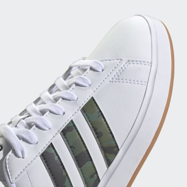 Adidas Grand Court Cloudfoam Lifestyle Court Confort Chaussures Vert Oxyde