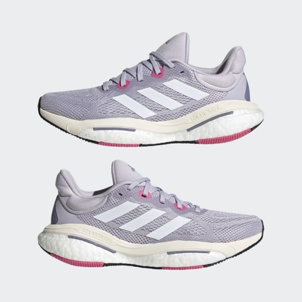 Adidas Silver Aube Solarglide 6 Chaussures
