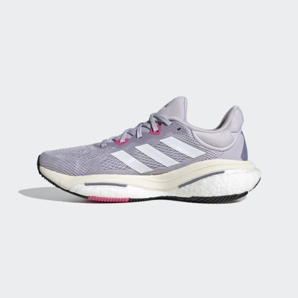 Chaussures De Course Solarglide 6 Argent Aube Adidas