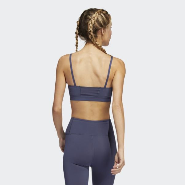 Soutien-gorge Léger D'entraînement Aeroimpact Luxe Bleu Marine Adidas