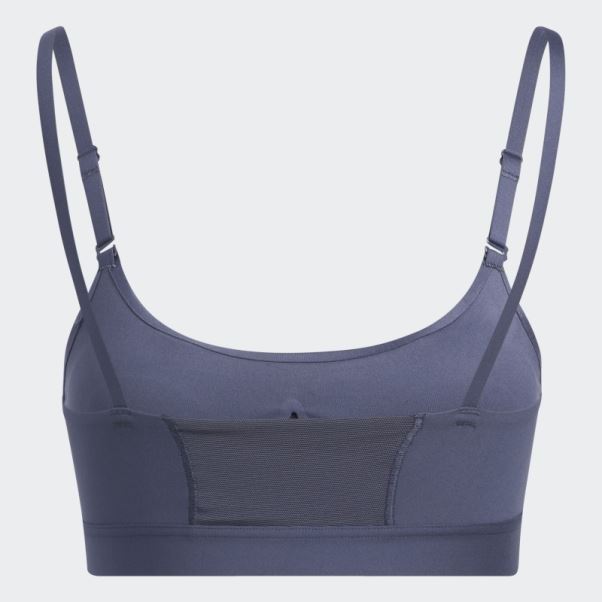 Soutien-gorge Léger D'entraînement Aeroimpact Luxe Bleu Marine Adidas