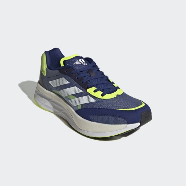 Chaussures Adizero Boston 10 M Adidas Victoire Bleu