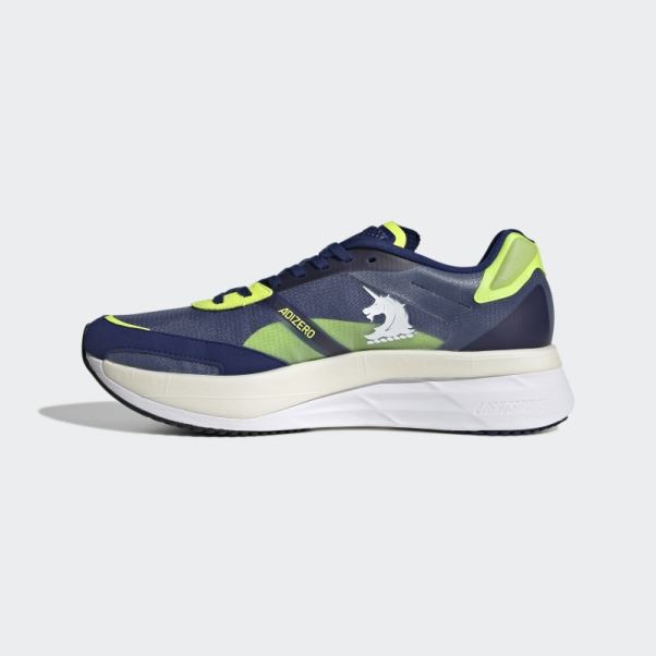 Chaussures Adizero Boston 10 M Adidas Victoire Bleu