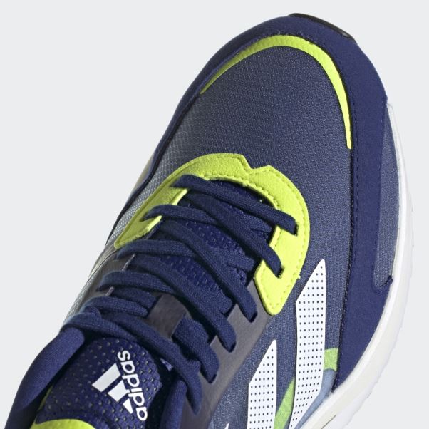 Chaussures Adizero Boston 10 M Adidas Victoire Bleu
