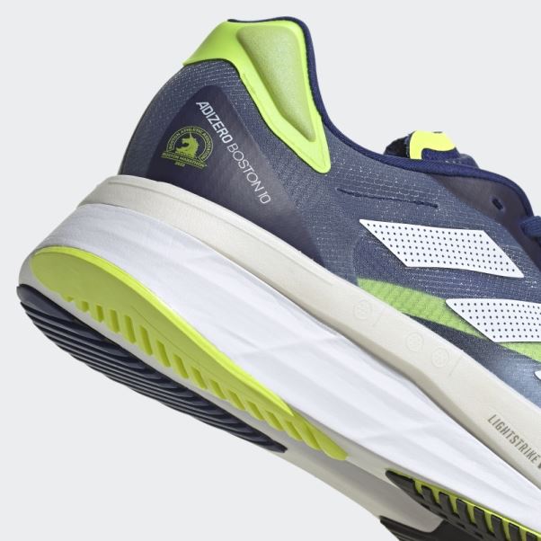 Chaussures Adizero Boston 10 M Adidas Victoire Bleu