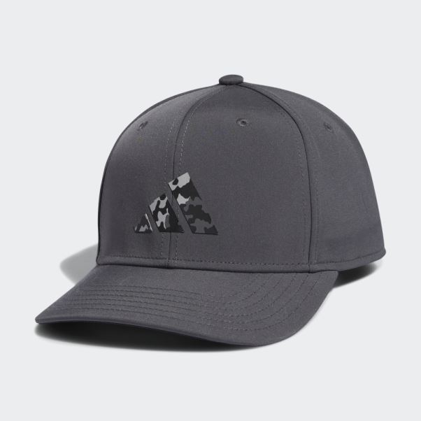 Adidas Casquette Snapback Logo Gris