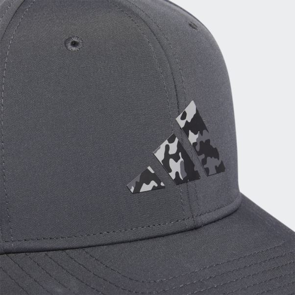 Adidas Casquette Snapback Logo Gris