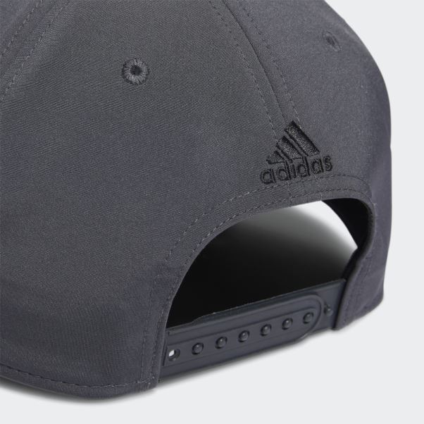 Adidas Casquette Snapback Logo Gris