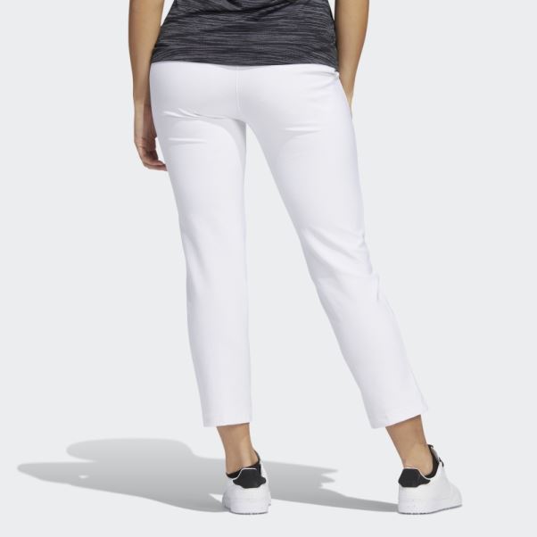 Pantalon à Enfiler à La Cheville Blanc Adidas