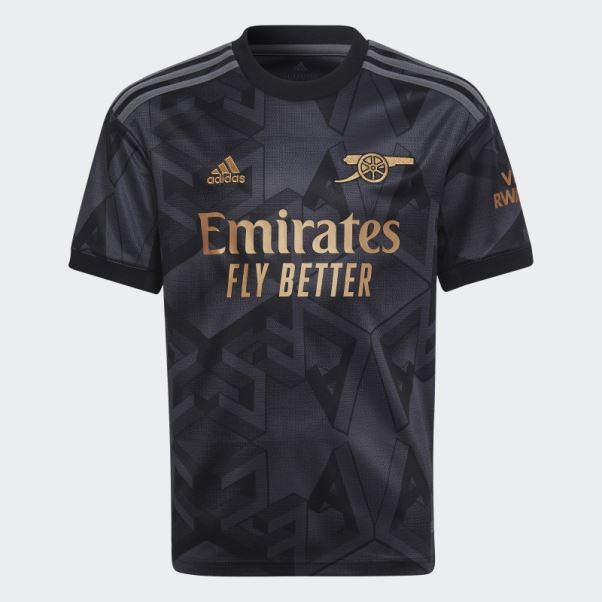 Maillot Extérieur Adidas Arsenal 22/23 Noir