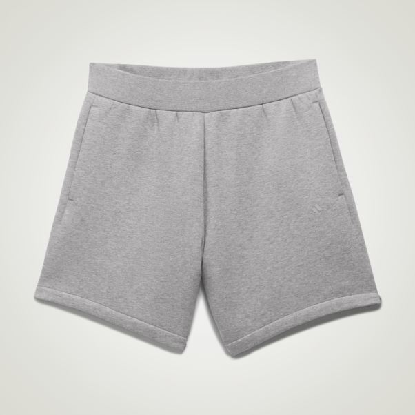 Adidas Short De Basket-ball Chiné Avoine Foncé Chaud