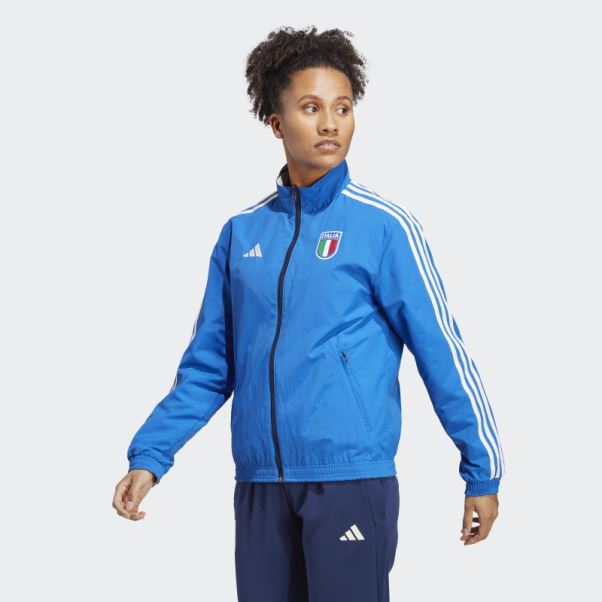 Veste Hymne Italienne Bleu Adidas