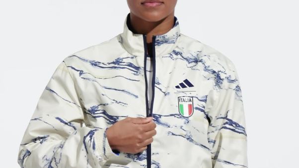 Veste Hymne Italienne Bleu Adidas