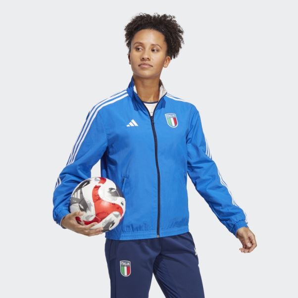 Veste Hymne Italienne Bleu Adidas