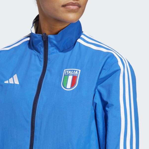 Veste Hymne Italienne Bleu Adidas