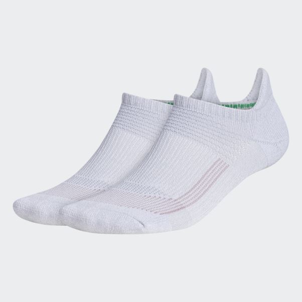 Adidas Running Superlite Chaussettes Invisibles à Onglets 2 Paires Gris Clair