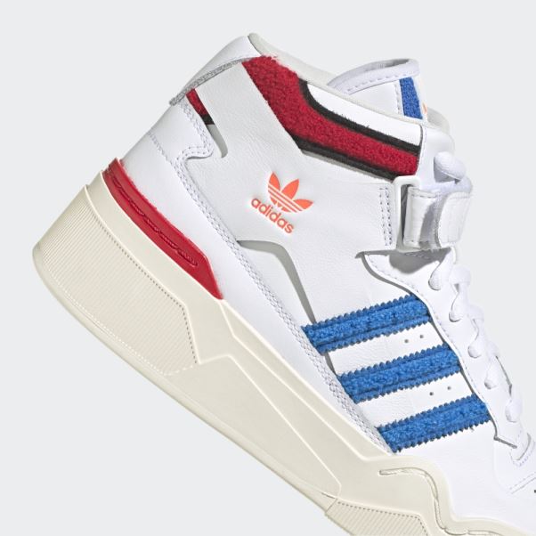 Chaussures Adidas Forum Bonega 2b Blanc