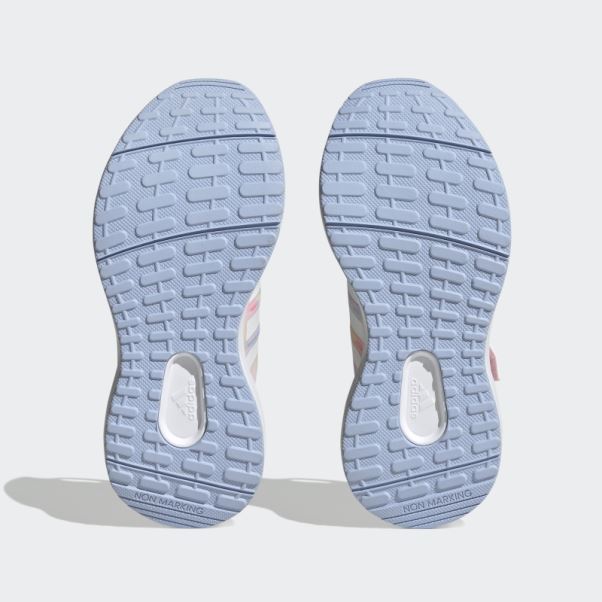 Fortarun 2.0 Cloudfoam Elastic Lace Top Strap Chaussures Adidas Rose