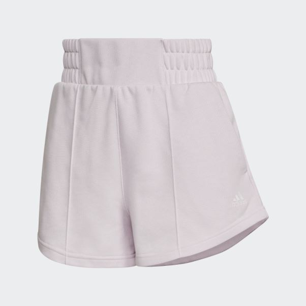 Short En Molleton Hyperglam Rose Adidas