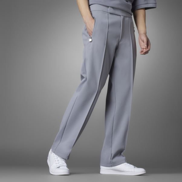 Adidas Pantalon De Survêtement Tie-break Gris Bleu Version