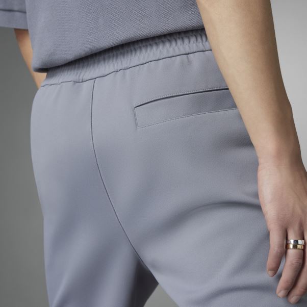 Adidas Pantalon De Survêtement Tie-break Gris Bleu Version