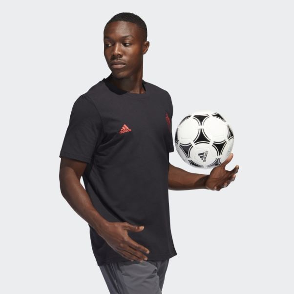 Tee Shirt Belgique Adidas Noir