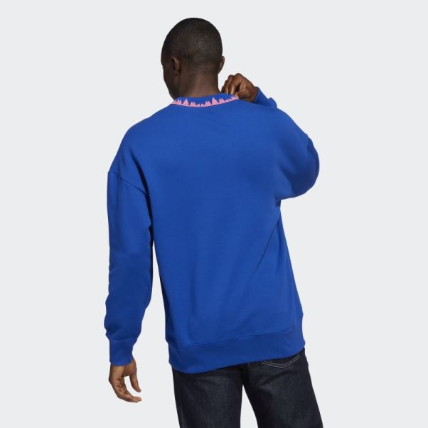 Sweat à Capuche Royal Juventus Lifestyler Adidas