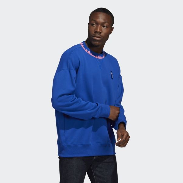 Sweat à Capuche Royal Juventus Lifestyler Adidas